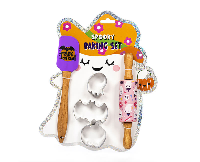 Σετ Ζαχαροπλαστικής με Σχέδια Halloween