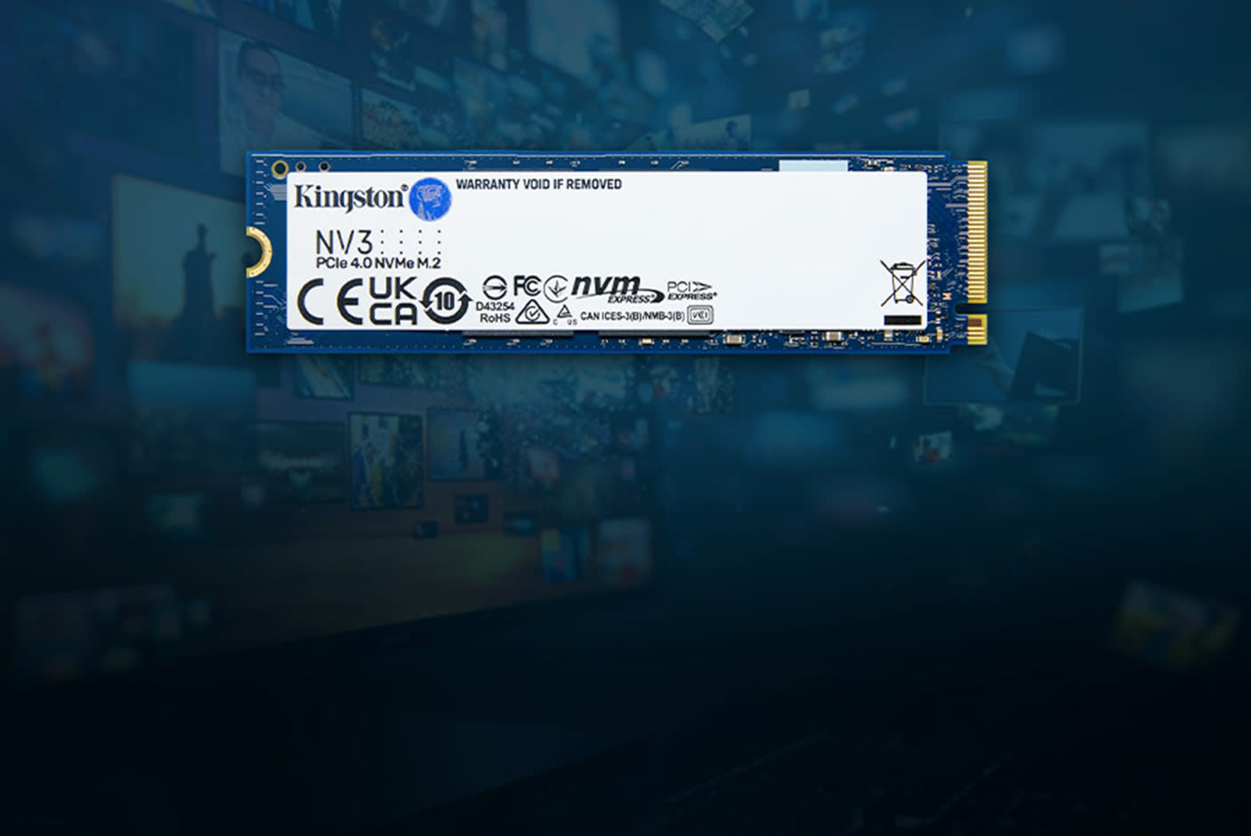 Kingston SSD NV3 PCIe® 4.0 NVMe
