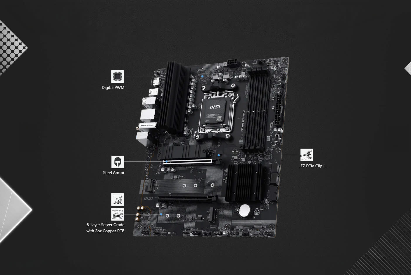 MSI PRO B840-S EVO WIFI6E