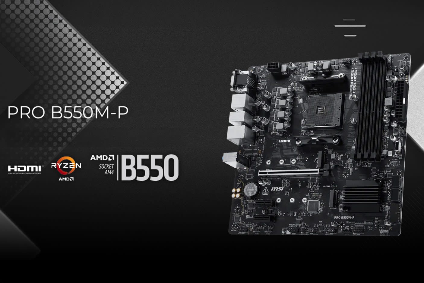 MSI PRO B550M-P