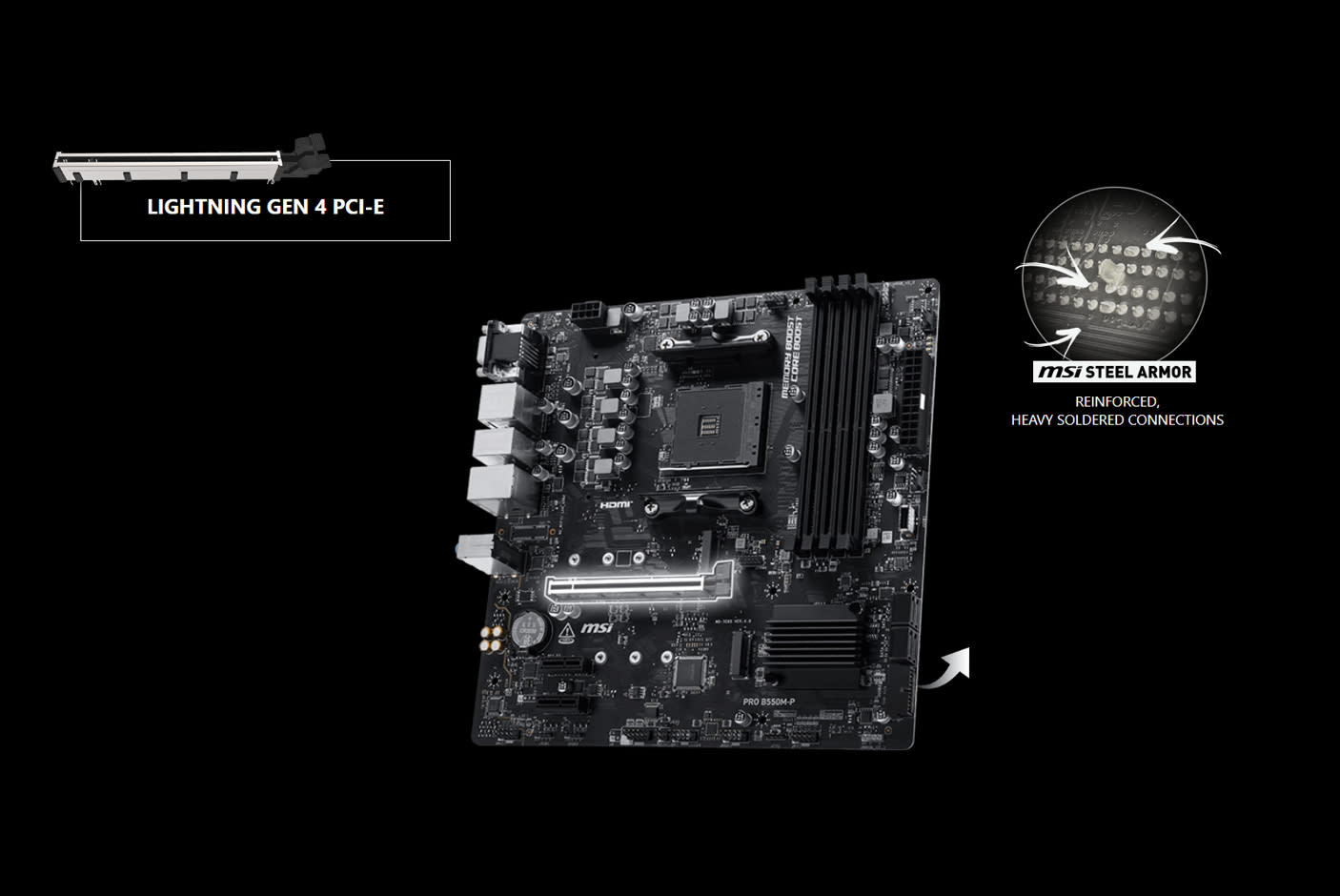 MSI PRO B550M-P