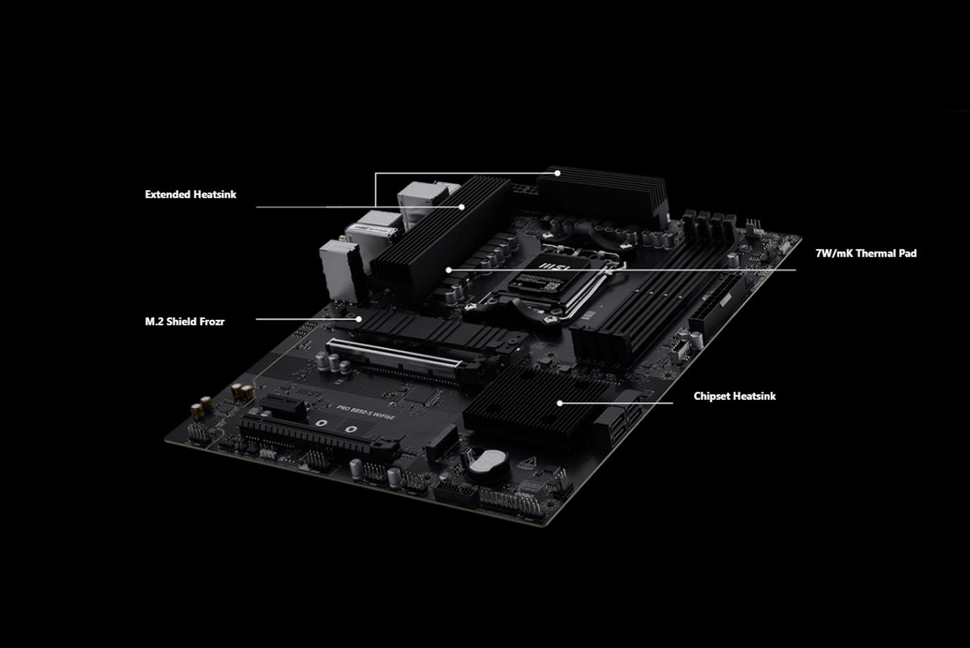 MSI PRO B850-S WIFI6E