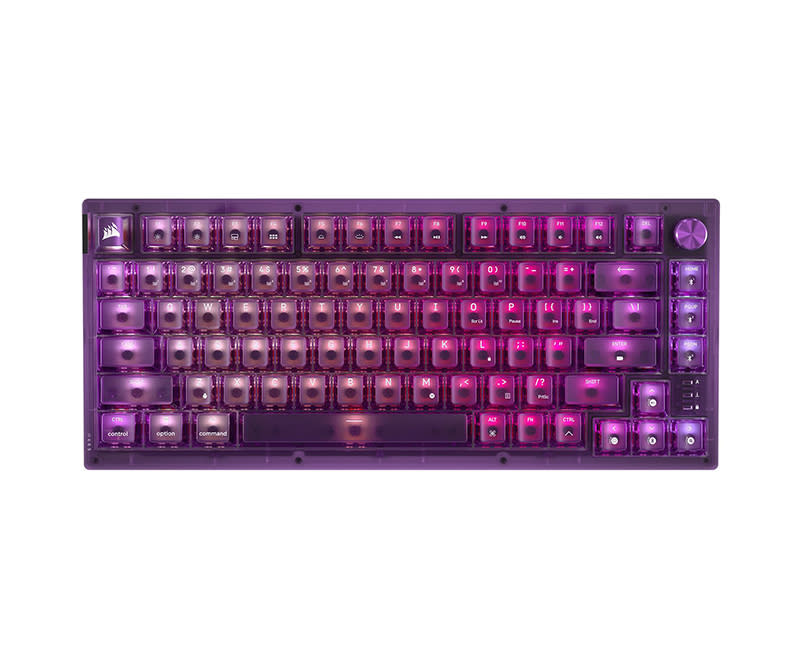 K65 PLUS Wireless Mechanical Gaming Keyboard – Atomic Purple