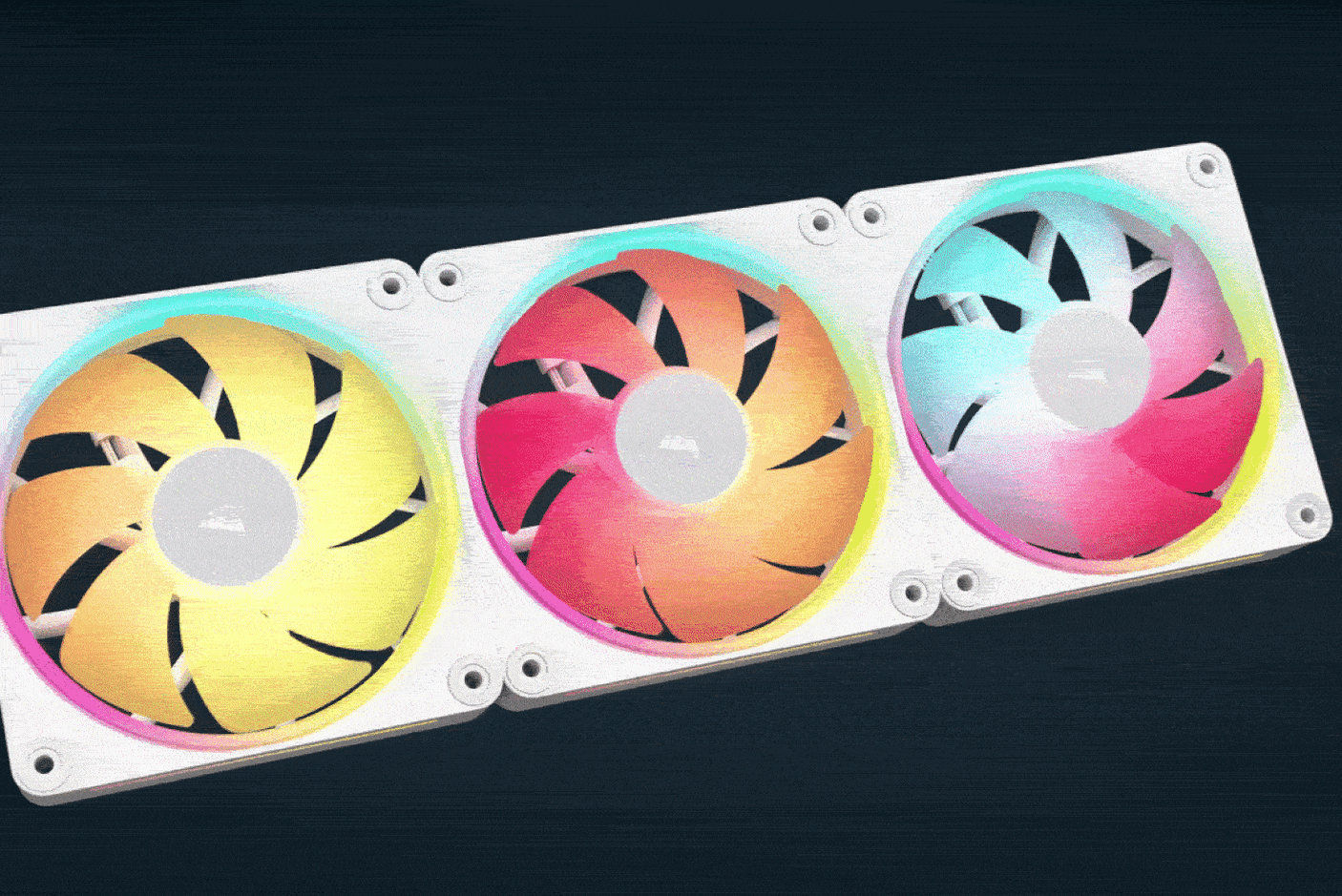 CORSAIR iCUE LINK LX360-R Unified Frame RGB PWM Reverse Fans