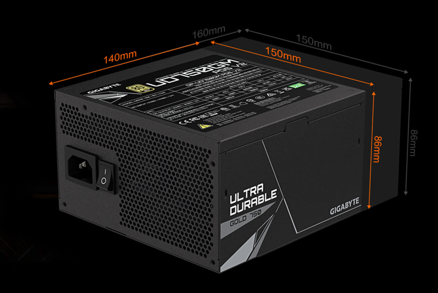 GIGABYTE UD750GM PG5 V2