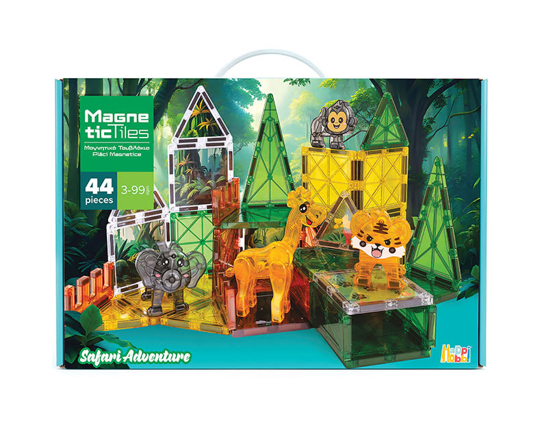 ΜΑΓΝΗΤΙΚΑ ΤΟΥΒΛΑΚΙΑ SAFARI 44PCS