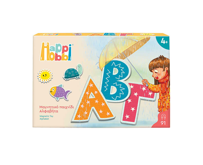 HAPPIHOBBI MAGNET ΑΛΦΑΒΗΤΑ