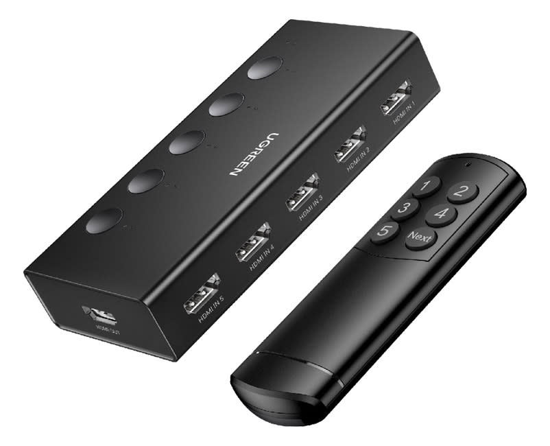 UGREEN 5-In 1-Out HDMI® Switch CM568-90512