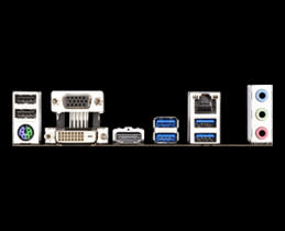 B460M DS3H Connectivity