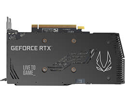 Zotac GeForce RTX 3060 Ti Twin Edge backplate