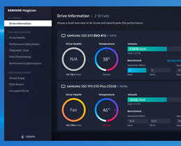 Samsung 870 EVO wizard