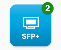 2x SFP+ Ethernet Ports