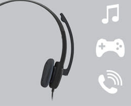Headset Logitech H151 stereo