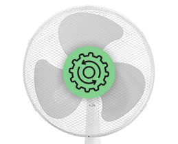 Crystal Home Ανεμιστήρας Air Basic 40             