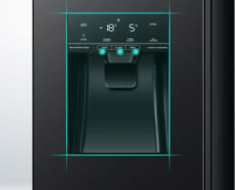 Hisense Ντουλάπα RS694N4TFE