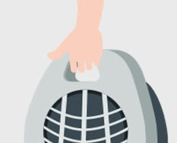 Izzy Αερόθερμο F10