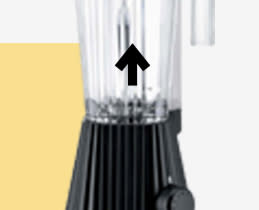 Alessi Μπλέντερ Plissé MDL09 R