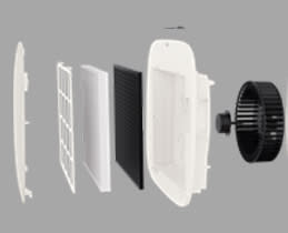 AEG Καθαριστής Αέρα AX51-304WT