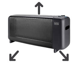 Black & Decker Θερμοπομπός BXMRA1500E