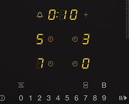 Miele Εστίες Επαγωγικές KM 7564 FL black