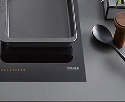 Miele Εστίες Επαγωγικές KM 7564 FL black