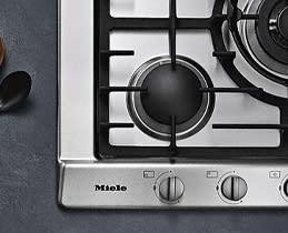 Miele Εστίες Αερίου KM 2034 G stainless