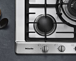 Miele Εστίες Αερίου KM 2052 G stainless