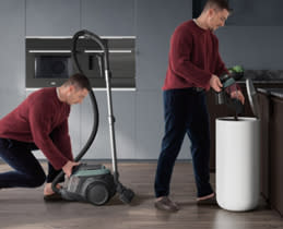 Aeg Σκούπα με κάδο AL61C2OG