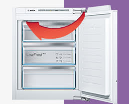 Bosch Καταψύκτης Εντοιχιζόμενος