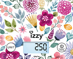 Izzy Ζυγαριά Κουζίνας ΙΖ-7007 Floral