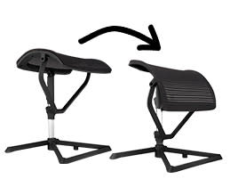 ΥΠΟΠΟΔΙΟ OTTOMAN TOTAL BLACK