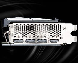 MSI RTX 3070 VENTUS 2X OC Ports