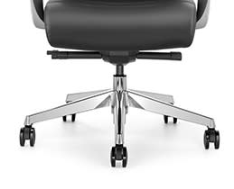 @Work Καρέκλα Γραφείου Prestige Μαυρη