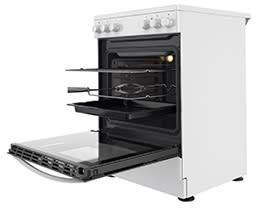 Indesit Κουζίνα Κεραμική IS67V5KCW/E