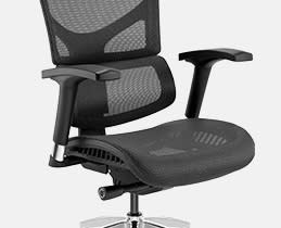 @Work Καρέκλα Γραφείου Iliac II Μαύρη