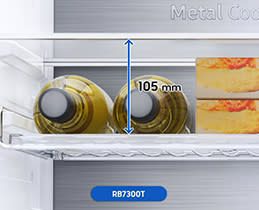 Samsung Ψυγειοκαταψύκτης RB38C776DS9/EF