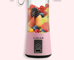  Singer Φορητό Μπλέντερ PB 138 Ροζ