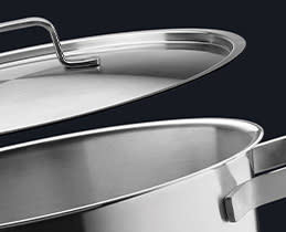 Pyramis Γαλατιέρα Steel Line 18 cm