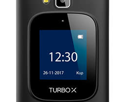 Κινητό Turbo-X Flip III Μαυρο -Γκρι