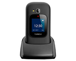 Κινητό Turbo-X Flip III Μαυρο -Γκρι