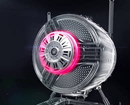 LG Πλυντήριο Ρούχων F4R5013TSWW