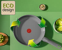 TEFAL Κεραμικό Βαθύ Τηγάνι 24cm C42632