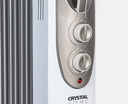 Crystal Home Καλοριφέρ Λαδιού 2000W
