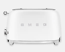 Smeg Φρυγανιέρα TSF01WHMEU Mαττ Λευκό
