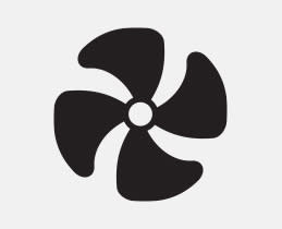 PRIMO 40CM PRSF-80575 ΜΠΛΕ ΜΕΤΑΛΛΙΚΟΣ