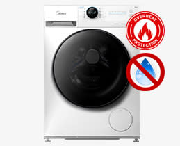 Midea Πλυντήριο Ρούχων MF200W80WB/W-GR