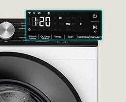 Hisense Πλυν/ριο-Στεγ/ριο WD3S9043BW3