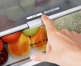 LG Ντουλάπα GMV960MBDE Instaview