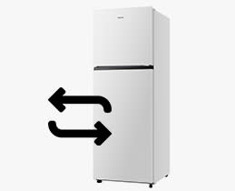 Hisense Δίπορτο Ψυγείο RT422N4AWE