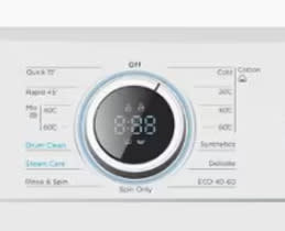 Midea Πλυντήριο Ρούχων MF100T70B/W-GR